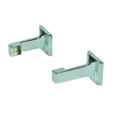 Jones Stephens Brushed Nickel Towel Bar Brackets, 1 Pair 97170